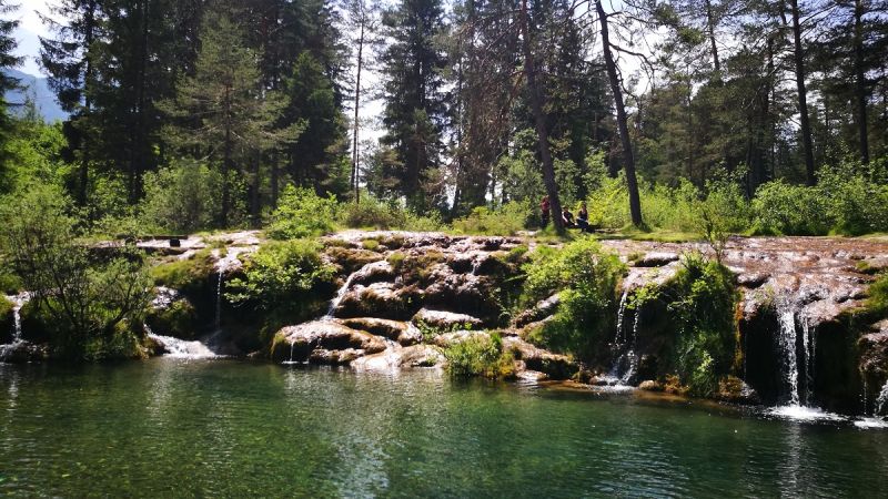 Calalzo di Cadore - l'area termale Lagole e il Lago delle Tose