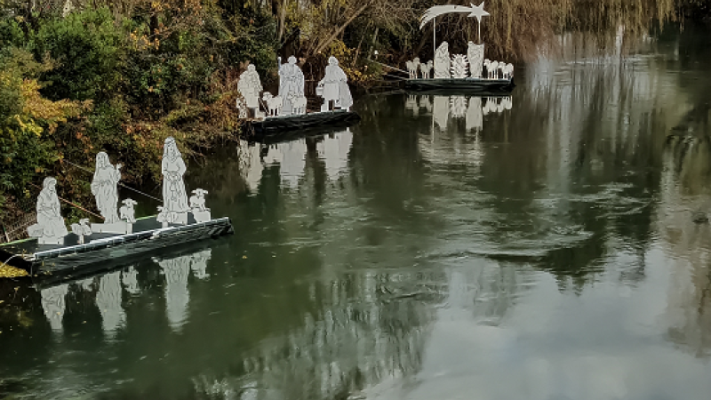 A Quinto di Treviso la Sacra Natività sul fiume Sile